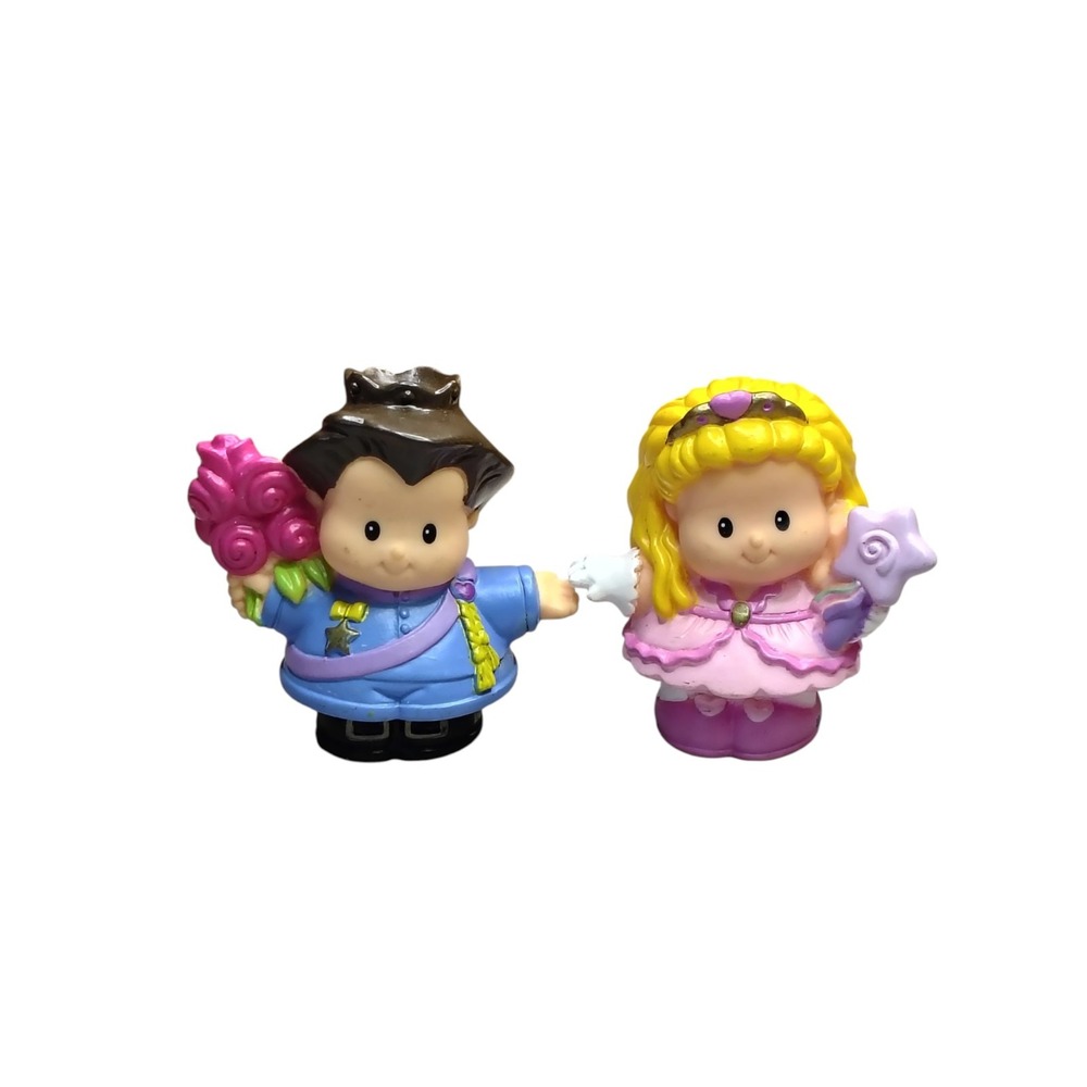 Fisher Price Little People Lil Kingdom Royal Prince and Princess Sarah Figure